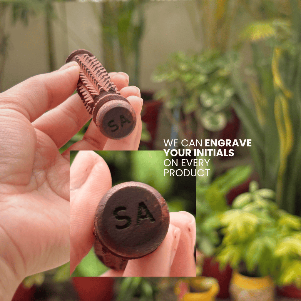 Wooden Facial Acupressure Tool wooden face massage stick